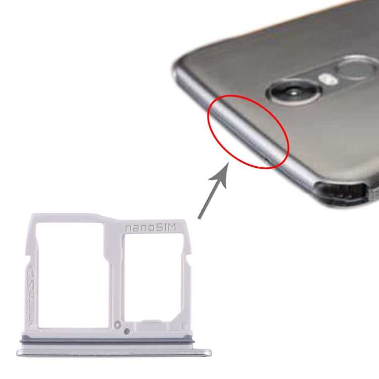 ถาดนาโนซิมการ์ด + ถาดใส่การ์ด Micro SD สำหรับ LG Stylo 5 / Q720 LM-Q720MS LM-Q720TSW Q720CS, For LG Stylo 5