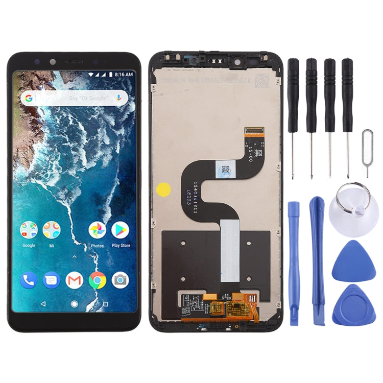 หน้าจอแอลซีดีและชุดประกอบDigitizerพร้อมกรอบสำหรับXiaomi Mi 6X / A2, For Xiaomi Mi 6X