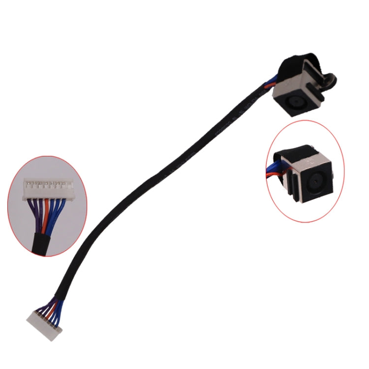 สายแจ็คไฟ DC สำหรับ DELL XPS 15 L501X L502X PN:DDGM6BPB000 XFT6Y, For Dell 15