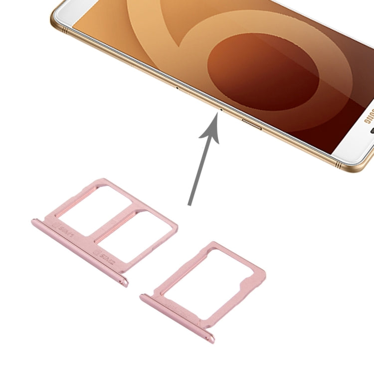 สำหรับถาดซิมการ์ด Galaxy C9 Pro / C9000 + ถาดการ์ด Micro SD, Galaxy C9 Pro, For Galaxy C9 Pro / C9000, For Galaxy C9 Pro