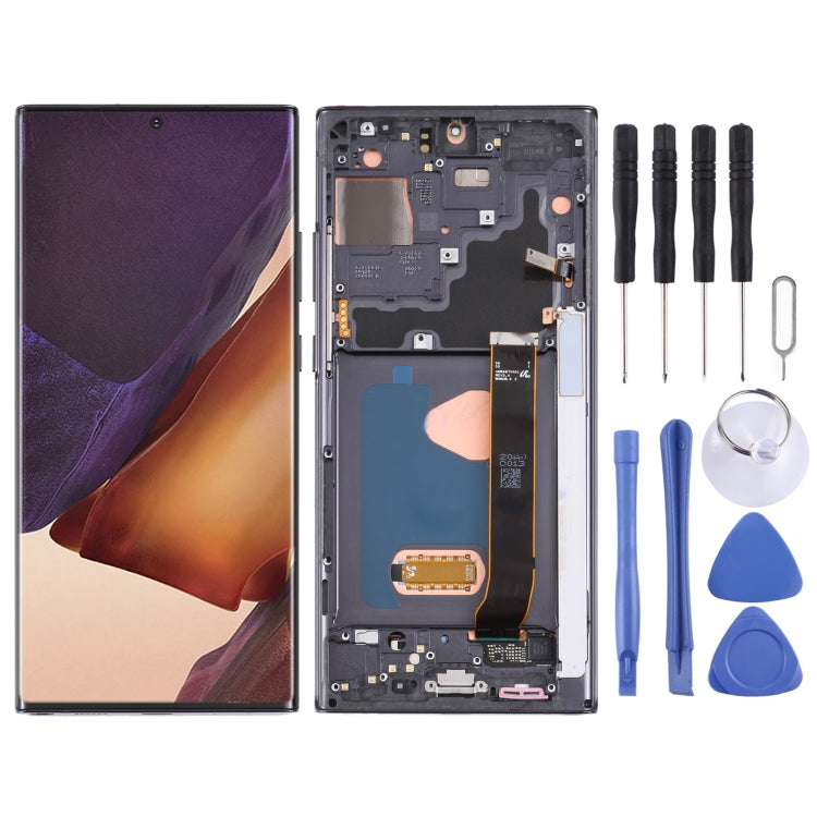 หน้าจอแอลซีดีและชุดประกอบDigitizerพร้อมกรอบสำหรับรุ่นSamsung Galaxy Note20 Ultra SM-N986 5G, For Samsung Galaxy Note20 Ultra (5G), For Samsung Galaxy Note20 Ultra(5G)