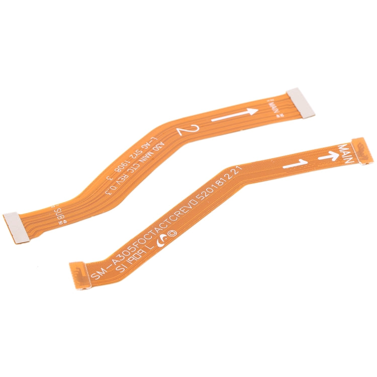สำหรับ Galaxy A30 เมนบอร์ด Flex Cable + LCD Flex Cable, For Samsung Galaxy A30