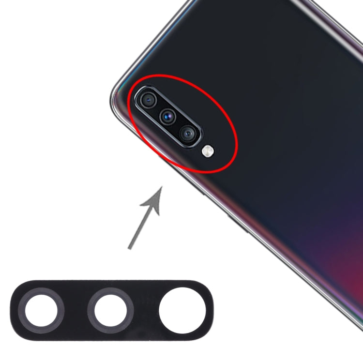 สำหรับ Galaxy A70 10 ชิ้นเลนส์กล้องด้านหลัง, For Galaxy A70