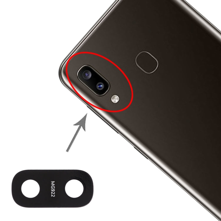 สำหรับ Galaxy A20 / A10 / A30 / A40 10 ชิ้นเลนส์กล้องด้านหลัง, For Galaxy A20