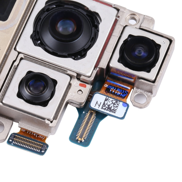 สำหรับ Samsung Galaxy S21 Ultra 5G SM-G998B ชุดกล้องดั้งเดิม (เทเลโฟโต้ + ความลึก + กว้าง + กล้องหลัก), For Samsung Galaxy S21 Ultra 5G(Original)