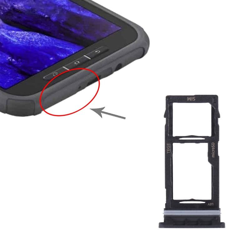 สำหรับ Samsung Galaxy Tab Active3 8.0 SM-T570/T575 ถาดซิมการ์ดเดิม + ถาดใส่การ์ด Micro SD, For Samsung Galaxy Tab Active3 8.0