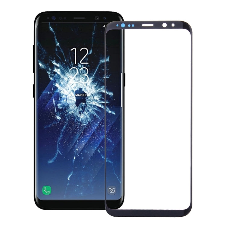 สำหรับ Samsung Galaxy S8 หน้าจอด้านหน้าเลนส์กระจกด้านนอกพร้อมกาวใส OCA, For Samsung Galaxy S8