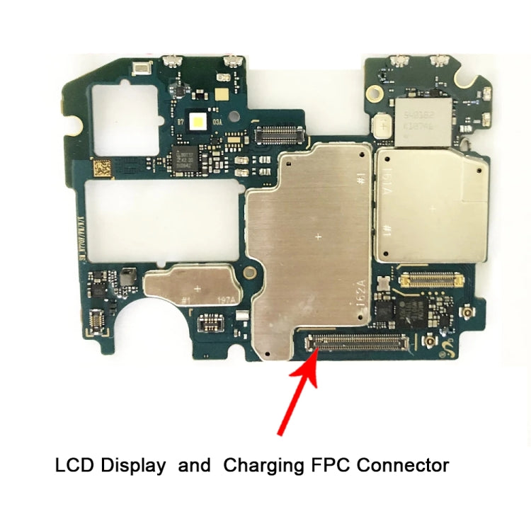 สำหรับ Samsung Galaxy Note10 Lite เมนบอร์ดจอแสดงผล LCD FPC CONNECTOR, For Samsung Galaxy Note10 Lite