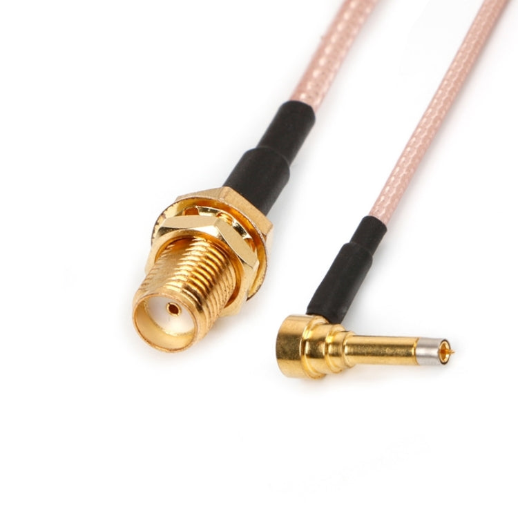 RG178 MS156 ปลั๊กทดสอบปลั๊กตัวเมียถึง SMA หญิง สายปรับละเอียด ความยาว: 35 ซม