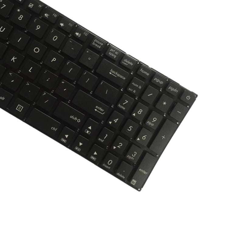 US Version คีย์บอร์ดสำหรับ Asus X542BA X542 X542B X542U X542UR X542BP X542UN X542UF X542UA X542UQ, For Asus X542BA (US Version)