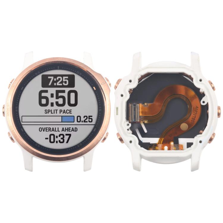 หน้าจอแอลซีดีและชุดประกอบDigitizerพร้อมกรอบสำหรับGarmin Fenix 6S, For Garmin Fenix 6S, For Garmin Fenix 6S(Gold)