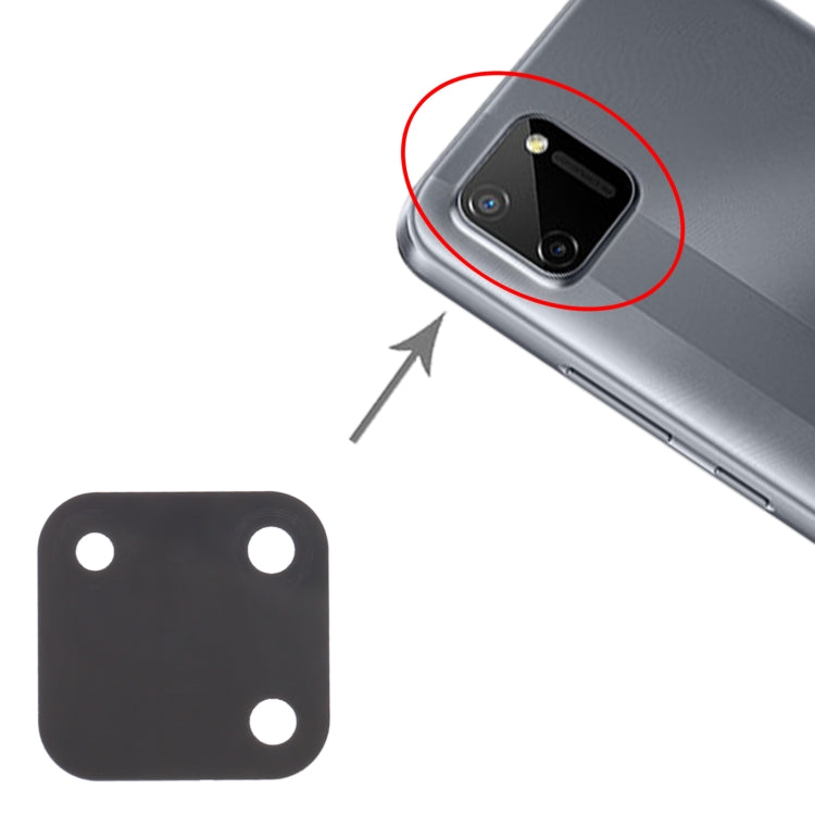 สำหรับOPPO Realme C11 RMX2185 10 ชิ้นเลนส์กล้องด้านหลัง, For OPPO Realme C11 RMX2185