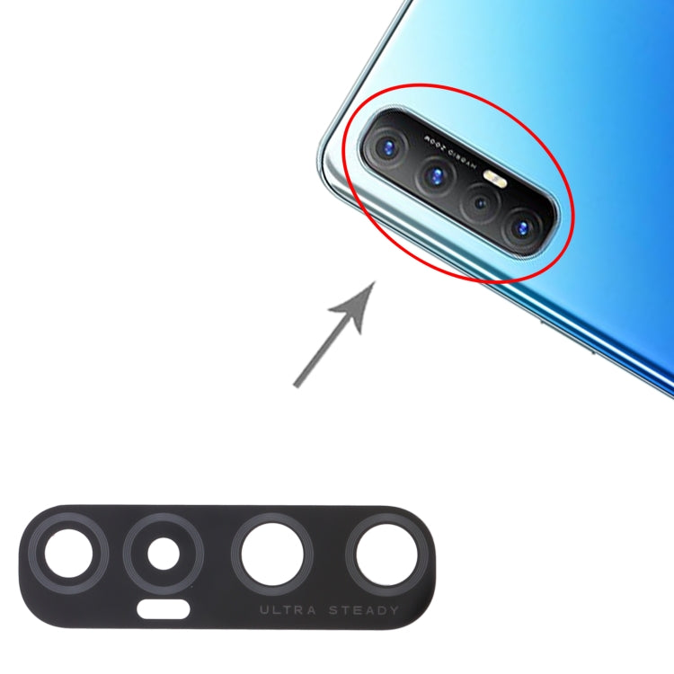 สำหรับ OPPO Reno3 Pro 10 ชิ้นเลนส์กล้องด้านหลัง, For OPPO Reno3 Pro
