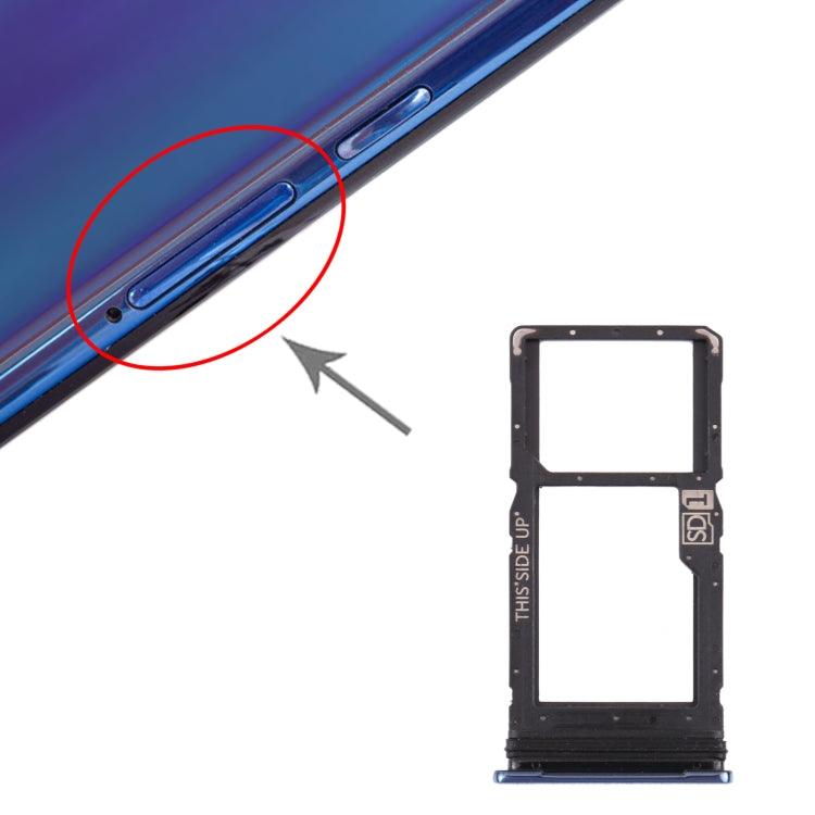 ถาดซิมการ์ด + ถาดการ์ด Micro SD สำหรับ Motorola Moto G100, For Motorola Moto G100