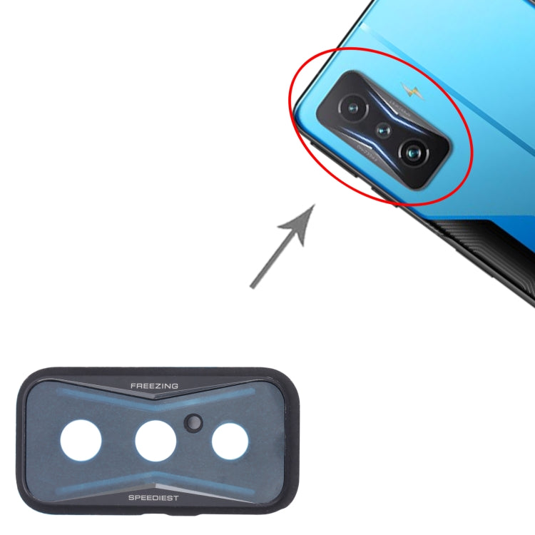 กรอบเลนส์กล้องด้านหลังสำหรับ Xiaomi Redmi K50 Gaming/Poco F4 GT, For Xiaomi Redmi K50 Gaming/Poco F4 GT