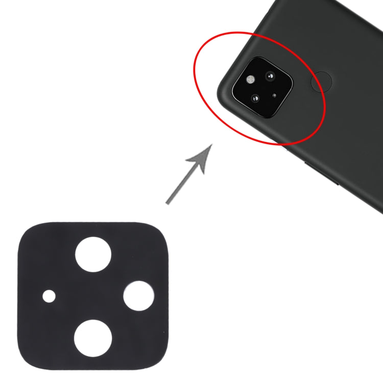 สำหรับ Google Pixel 4a 5G 10 ชิ้นเลนส์กล้องด้านหลัง, For Google Pixel 4a 5G (10pcs)