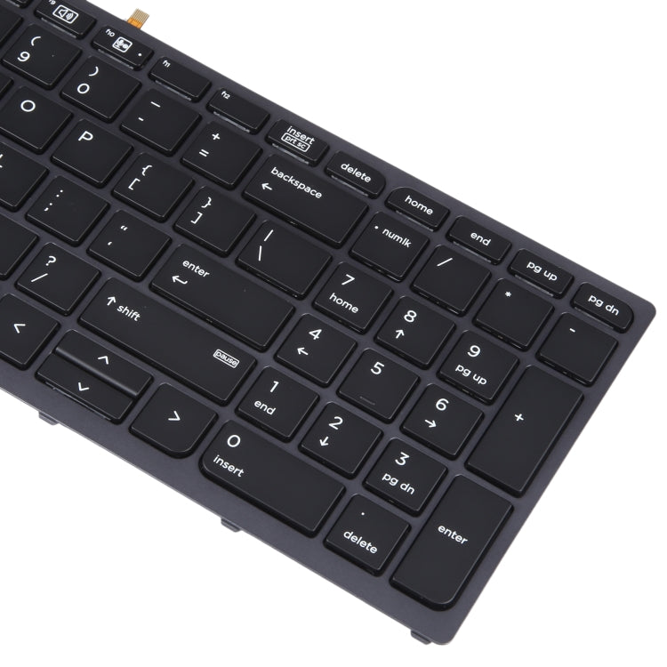 สำหรับแป้นพิมพ์รุ่น HP ZBOOK 15 G3 17 G3 US พร้อมไฟพื้นหลังและการชี้, For HP ZBOOK 15 G3