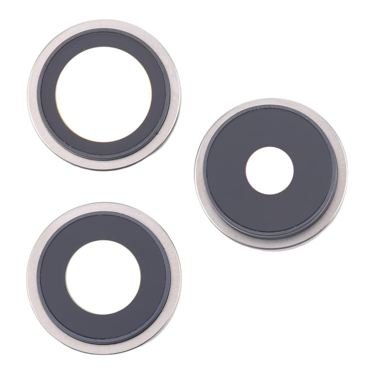 สำหรับ iPhone 16 Pro 3 ชิ้น/ชุด ฝาครอบเลนส์กล้องดั้งเดิม, For iPhone 16 Pro(Original)