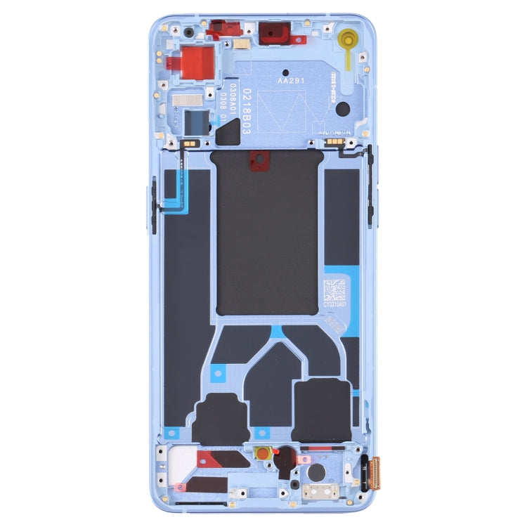 สำหรับ OPPO Reno7 Pro 5G ที่อยู่อาศัยด้านหน้า LCD กรอบแผ่นฝา, For OPPO Reno7 Pro 5G