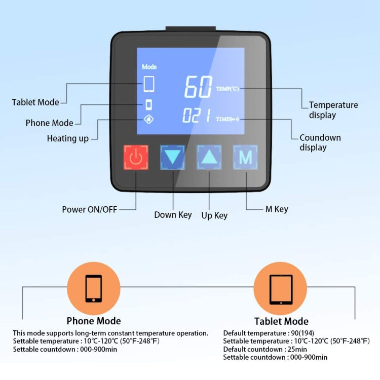 CPB CP300 เครื่องมือซ่อมแผ่นทำความร้อนหน้าจอ LCD ปลั๊ก US, CPB CP300(US Plug)