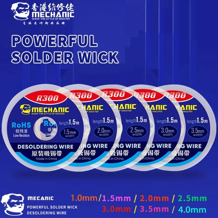 MECHANIC R300 1.5M 2.5MM ลวดดีบุกดูด, MECHANIC R300 1.5M 2.5MM