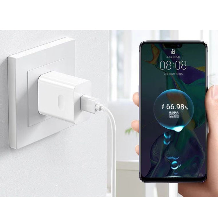 HW-66W 6A USB ที่ชาร์จสำหรับเดินทางชาร์จเร็วพร้อมหัวแปลงปลั๊ก EU, With EU Plug