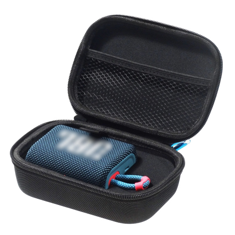 JD-344646 สำหรับ JBL GO3 ลำโพงบลูทูธกลางแจ้งแบบพกพากันกระแทกกระเป๋าเก็บ, Carabiner
