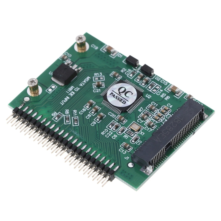mSATA SSD เป็นอะแดปเตอร์ IDE 44 พิน การ์ดแปลง mSATA IDE