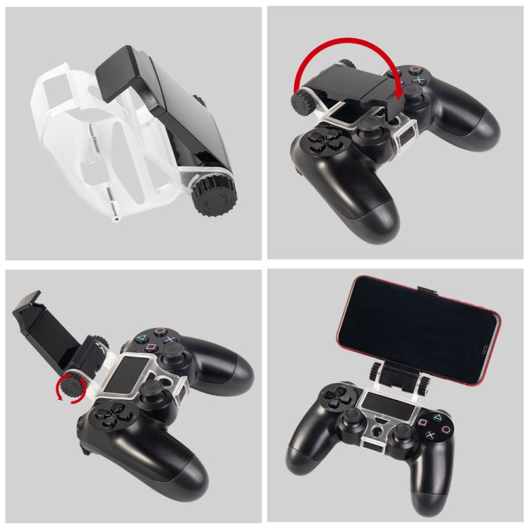 DOBE ที่วางโทรศัพท์มือถืออัจฉริยะแบบปรับได้สำหรับคอนโทรลเลอร์ PS4/Slim/Pro, TP4-016B