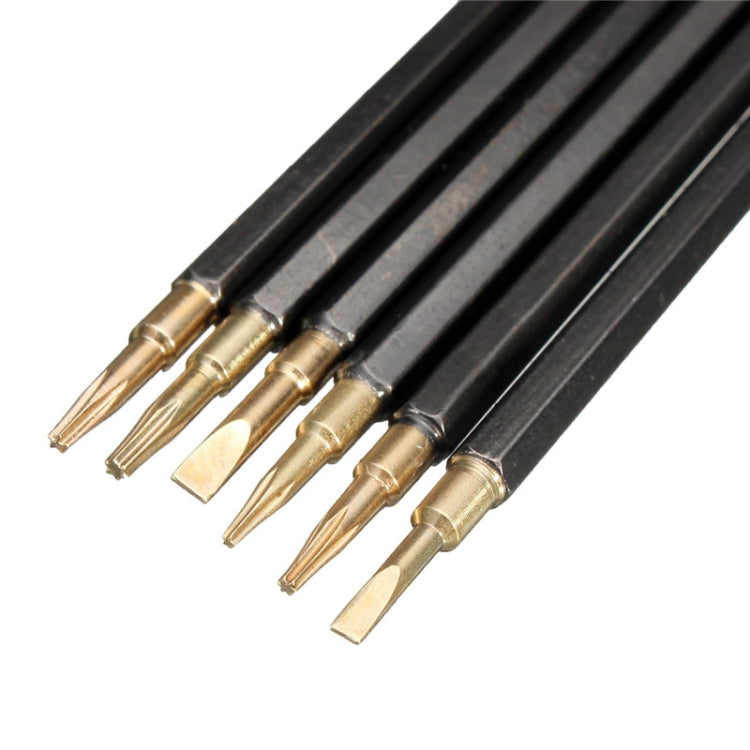 7 in 1 แบบพกพาไขควงชุด Chrome Vanadium Alloy Steel Professional ซ่อมเครื่องมือชุด, 7 in 1 Alloy