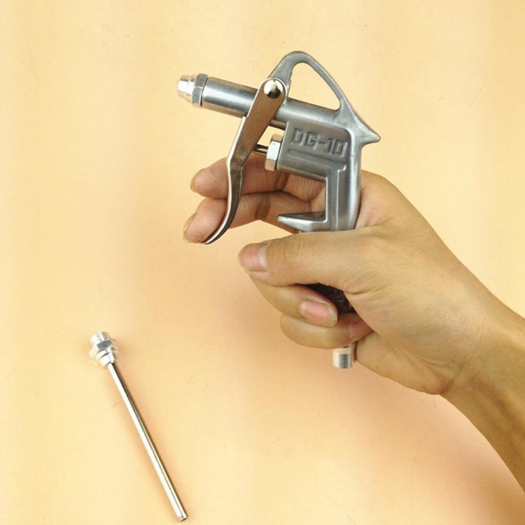 DG-10 Air Blow Gun ปืนพก Trigger ทำความสะอาดคอมเพรสเซอร์ Dust Blower 8 นิ้วหัวฉีด Duster เครื่องมือทำความสะอาด, DG-10 Air Blow Gun
