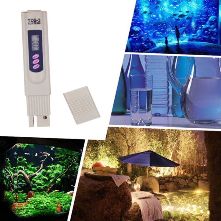 ดิจิตอล TDS Meter เครื่องทดสอบกรองคุณภาพน้ำเครื่องทดสอบความบริสุทธิ์น้ำดื่มแร่ธาตุเครื่องมือทดสอบ