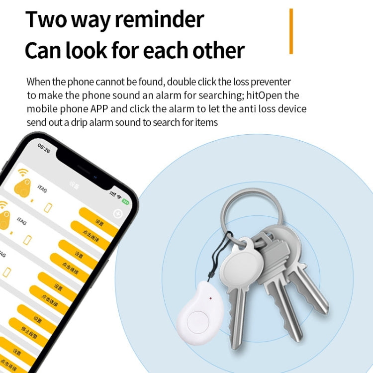 2 PCS สัตว์เลี้ยงสมาร์ท Mini GPS Tracker แบตเตอรี่ Anti-Lost บลูทูธกันน้ำ Tracer คีย์กระเป๋าสตางค์เด็ก Trackers Finder อุปกรณ์