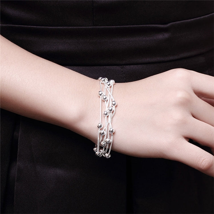 สร้อยข้อมือแฟชั่นเครื่องประดับเงิน 925