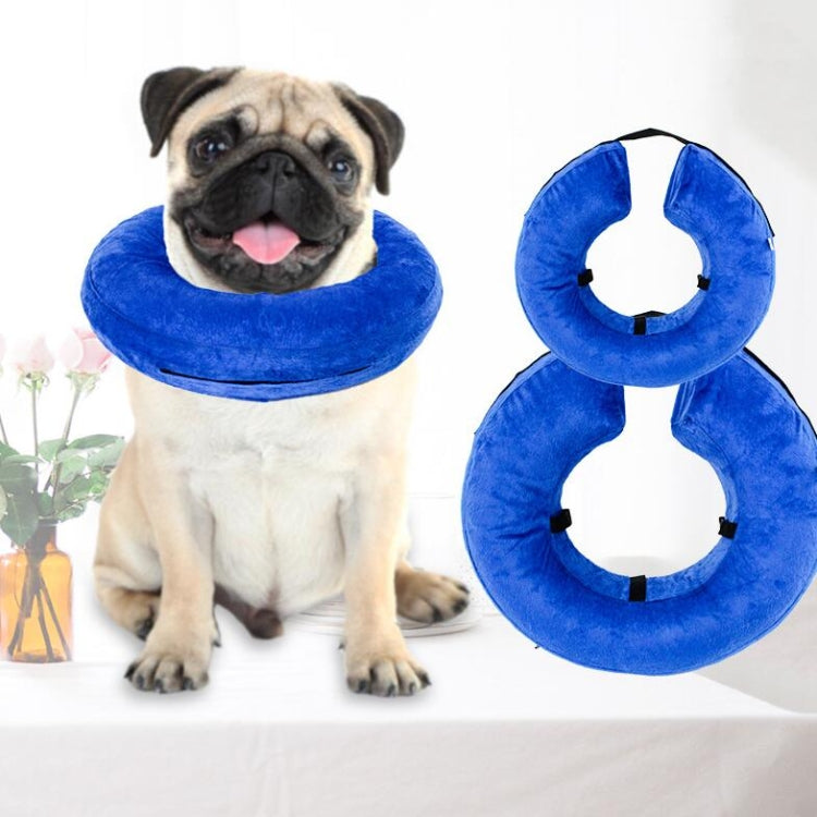 ปลอกคอสุนัข PVC Inflatable Pet Anti-snatch Collar, S, M, L, XL