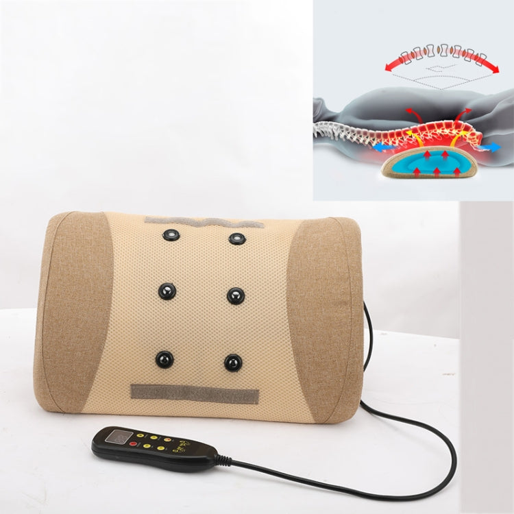 ความร้อน PULSE การฝังเข็มเอวนวดมัลติฟังก์ชั่นในครัวเรือน Lumbar Disc อัตโนมัติอุปกรณ์, US Plug, EU Plug