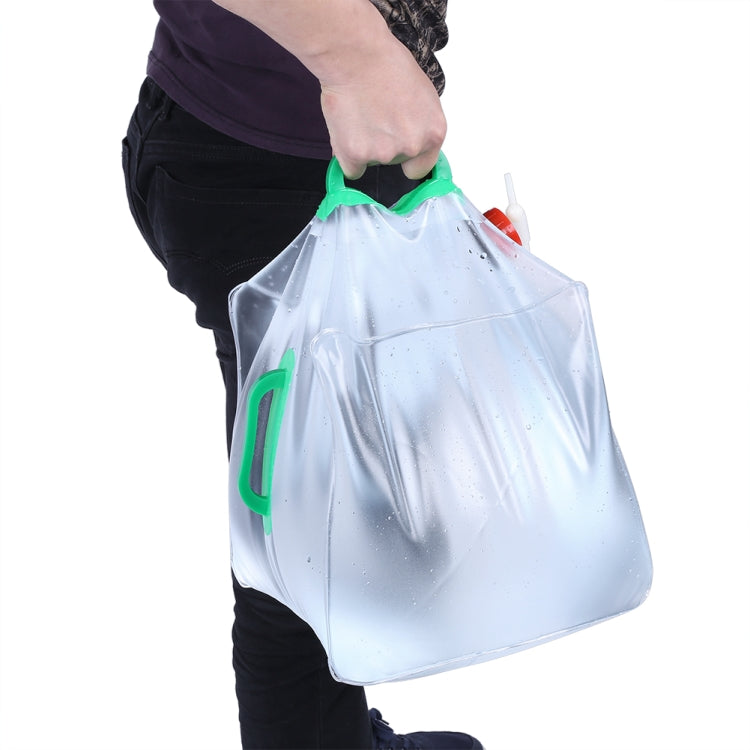 2 PCS 20L กลางแจ้งพับ PVC ดื่มกระเป๋า Camping อุปกรณ์, 20L