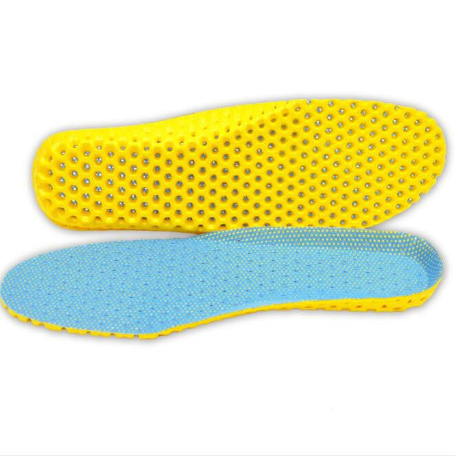 5 คู่รองเท้า Insoles เบาะวิ่งระงับกลิ่นกายระบายอากาศยืดได้, 46