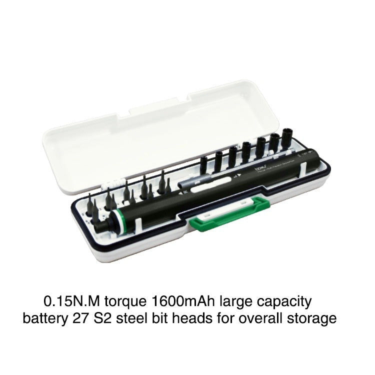 บากู BA-3331 USB ชาร์จไฟฟ้า ไขควง เครื่องมือซ่อมโทรศัพท์มือถือ, BA-3331