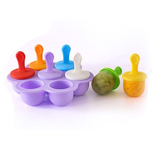 ซิลิโคนมินิ ICE Pops Mould Ice Cream Ball Lolly Maker Popsicle Moulds เด็ก DIY อาหารเสริมเครื่องมือ
