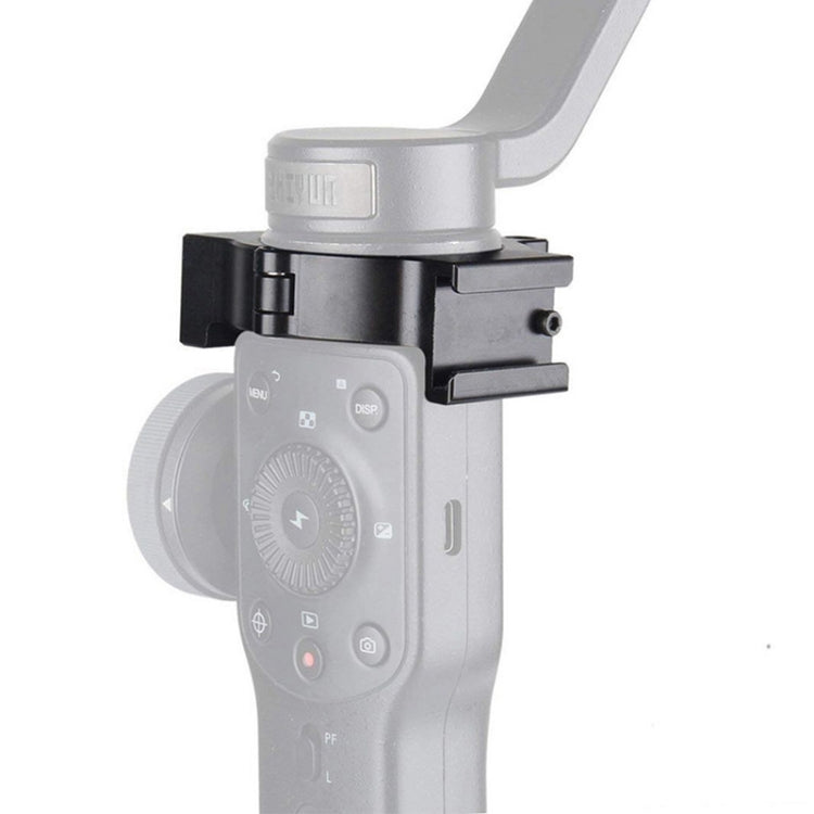 อะแดปเตอร์รองเท้าร้อนไมโครโฟนสำหรับ Zhiyun Smooth 4 Handle Gimbal Stabilizer RODE
