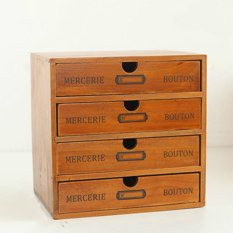 โต๊ะตู้เก็บของลิ้นชักไม้ย้อนยุค, One Pumping, Four Pumping