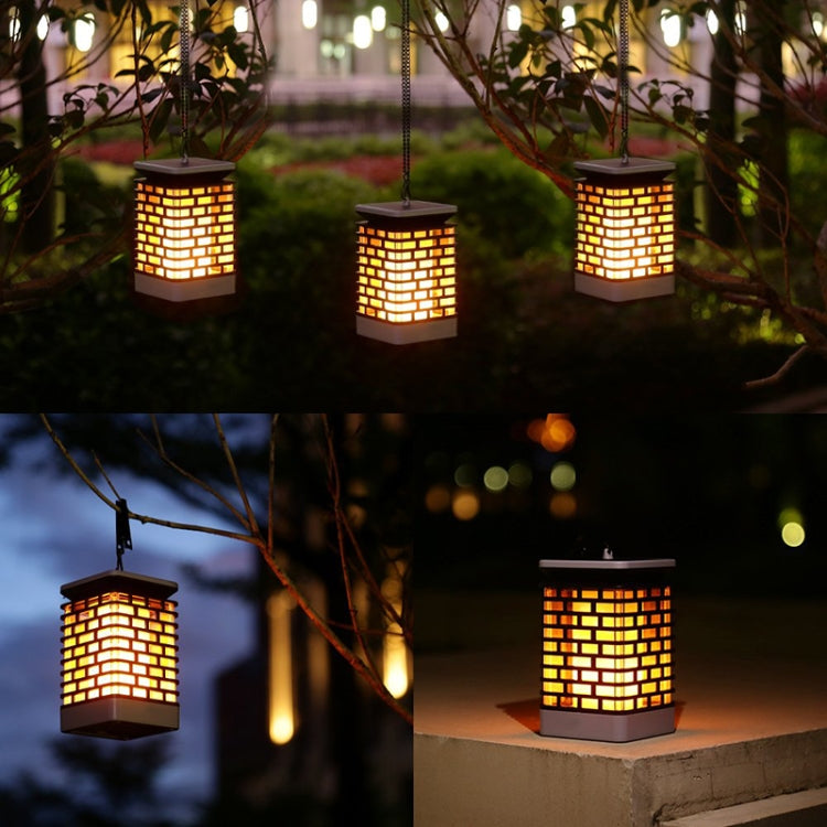 LED พลังงานแสงอาทิตย์เหนี่ยวนำภูมิทัศน์แสงโคมไฟเปลวไฟโคมไฟสวนกันน้ำกลางแจ้ง