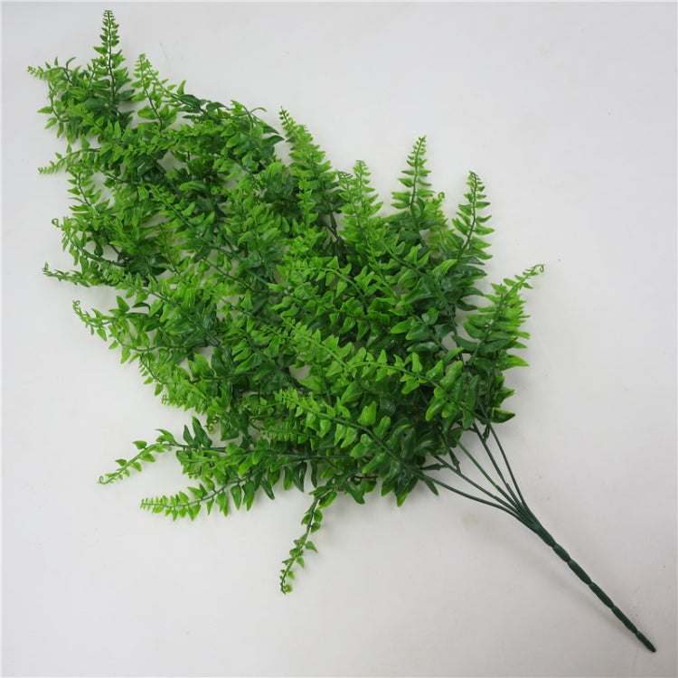 5 ชิ้นจำลองเฟิร์นหญ้าพืชแขวนผนังพืชบ้านร้านจัดงานแต่งงานตกแต่ง, Hanging Plants