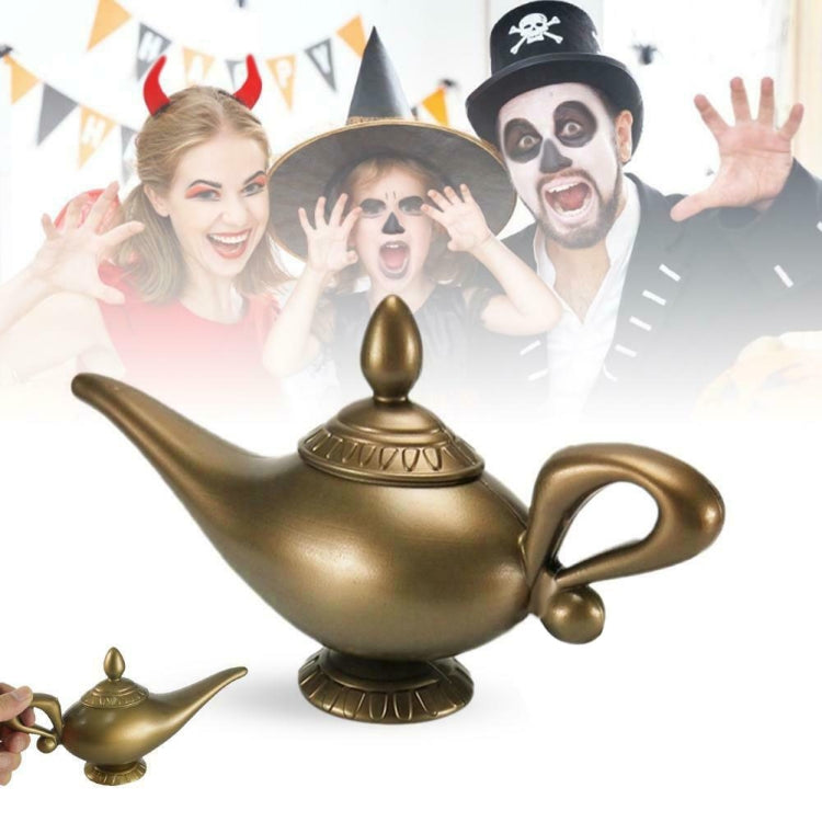 3 PCS Arabian Magic โคมไฟพลาสติกฮาโลวีนเครื่องแต่งกาย Props อุปกรณ์เล่นตามบทบาท, Arabian Magic Lamp