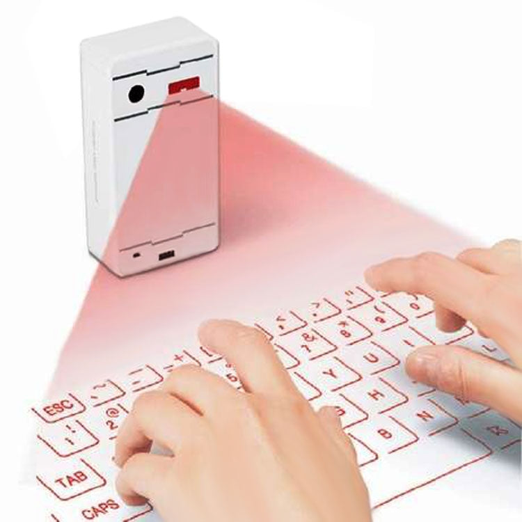 JHP-Best Portable Virtual Lasers Keyboard Mouse ไร้สาย Bluetooth Laser Projection Speaker