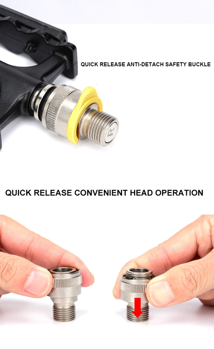 PROMEND Quick Release Ultralight อลูมิเนียมอัลลอยด์แบริ่งคันเหยียบจักรยาน, PD-M55Q