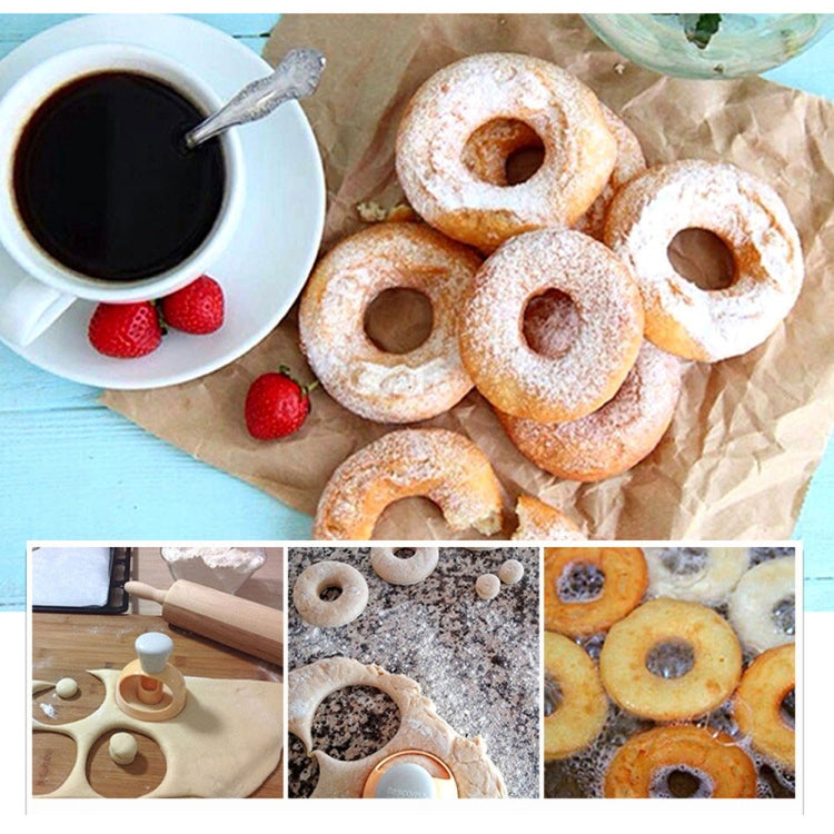 DIY แม่พิมพ์โดนัทเค้กฟองดองเครื่องมือขนมครัวพลาสติก, DIY Donut Mold