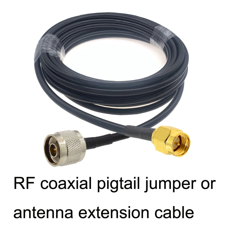 สายเคเบิลอะแดปเตอร์โคแอกเซียล SMA ชายถึง N ชาย RG58, SMA Male to N Male 0.5m, SMA Male to N Male 1m, SMA Male to N Male 1.5m, SMA Male to N Male 3m, SMA Male to N Male 5m, SMA Male to N Male 10m