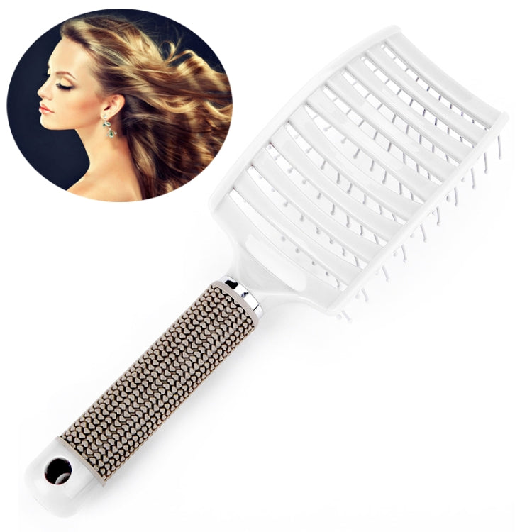 นวดผมหนังศีรษะหวี Hairbrush Bristle ไนลอนผู้หญิง CURLY Detangle แปรงผมสำหรับร้านทำผม Hairdressing เครื่องมือจัดแต่งทรงผม